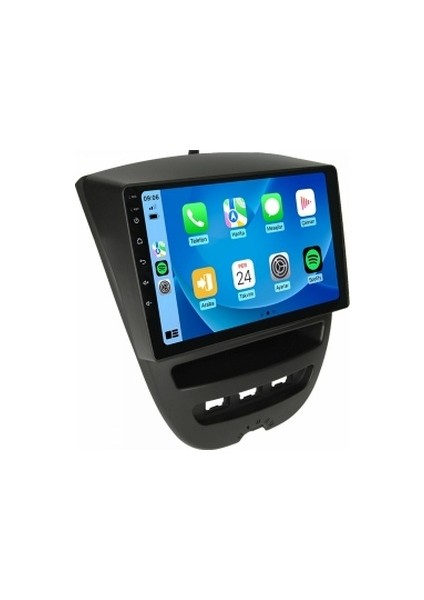 Citroen C1 2007-2013 4gb Ram 64GB Hafıza 8 Çekirdek Carplay Kamera Android Multimedya