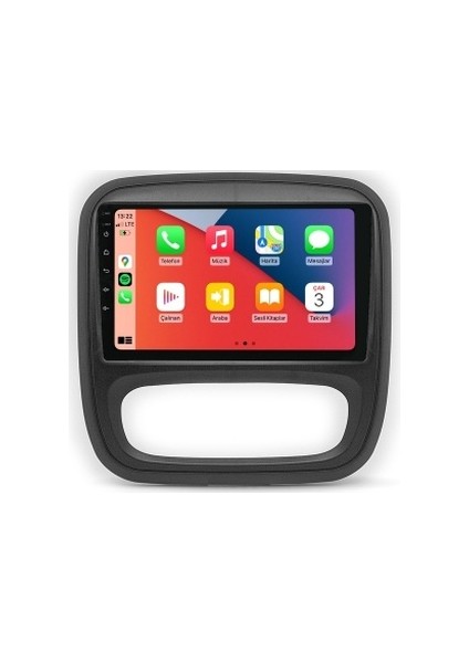 Renault Trafic 2015-2021 6gb Ram 64GB Hafıza 8 Çekirdek Carplay Kamera Android Multimedya fiyatları