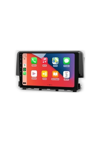 Honda Civic Fc5 2016-2020 4gb Ram 32GB Hafıza 4 Çekirdek Carplay Kamera Android Multimedya fiyatları