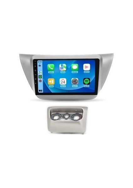 Mitsubishi Lancer 2004-2007 6gb Ram 128GB Hafıza 8 Çekirdek Carplay Kamera Android Multimedya