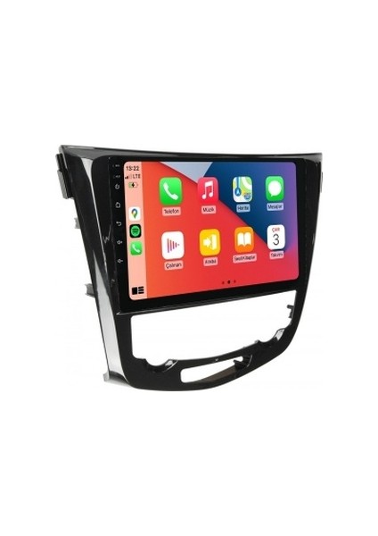 Nissan Qashqai 2014-2021 Dijital Klima 8gb Ram 128GB Hafıza 8 Çekirdek Carplay Kamera Android Multimedya fiyatları