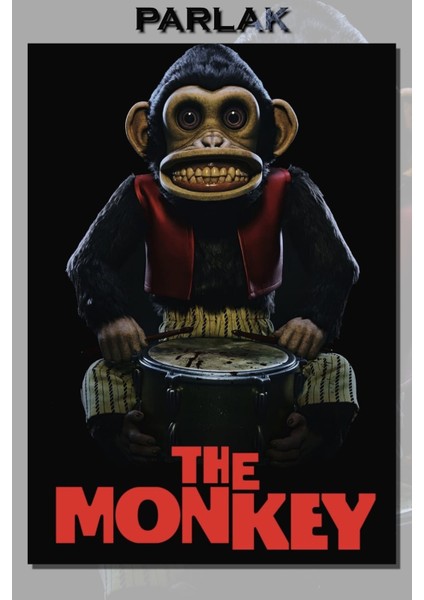The Monkey, Maymun Korku Film Poster - Duvar Kağıdı Yüksek Kalite Baskı