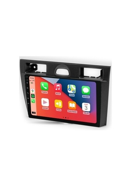 Ford Fiesta 2006-2011 Siyah 6gb Ram 128GB Hafıza 8 Çekirdek Carplay Kamera Android Multimedya modelleri