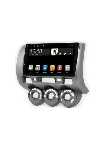 Honda Jazz 2002-2008 Manuel Klima 4gb Ram 32GB Hafıza 4 Çekirdek Carplay Kamera Android Multimedya