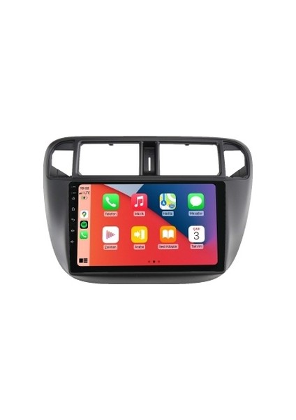 Honda Civic Ies 1996-2001 8gb Ram 128GB Hafıza 8 Çekirdek Carplay Kamera Android Multimedya fiyatları