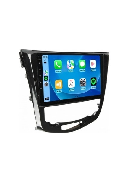 Nissan Qashqai 2014-2021 Dijital Klima 6gb Ram 128GB Hafıza 8 Çekirdek Carplay Kamera Android Multimedya modelleri