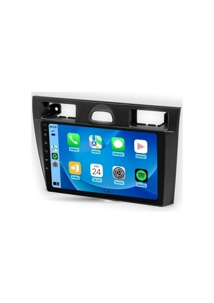 Ford Fiesta 2006-2011 Siyah 4gb Ram 64GB Hafıza 8 Çekirdek Carplay Kamera Android Multimedya