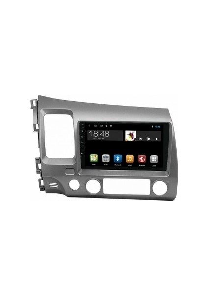Honda Civic Fd6 2006-2012 9'' 6gb Ram 64GB Hafıza 8 Çekirdek Carplay Kamera Android Multimedya modelleri