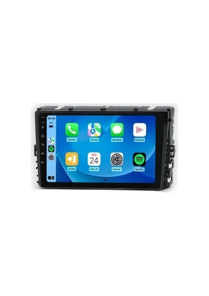 Volkswagen Transporter T6 2019-2021 6gb Ram 128GB Hafıza 8 Çekirdek Carplay Kamera Android Multimedya