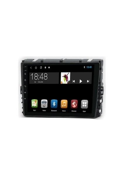 Volkswagen Transporter T6 2019-2021 6gb Ram 128GB Hafıza 8 Çekirdek Carplay Kamera Android Multimedya
