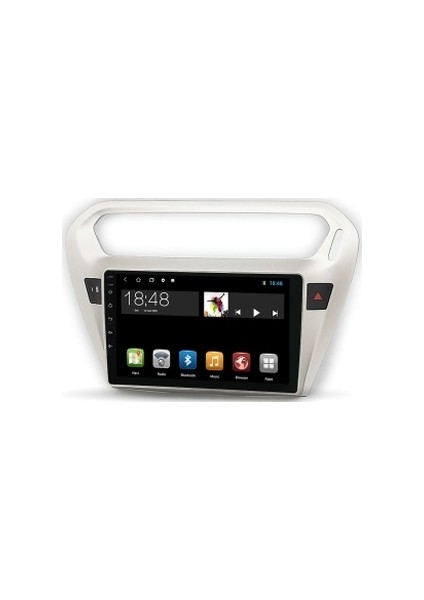 Citroen C-Elysee 2012-2022 4gb Ram 64GB Hafıza 8 Çekirdek Carplay Kamera Android Multimedya