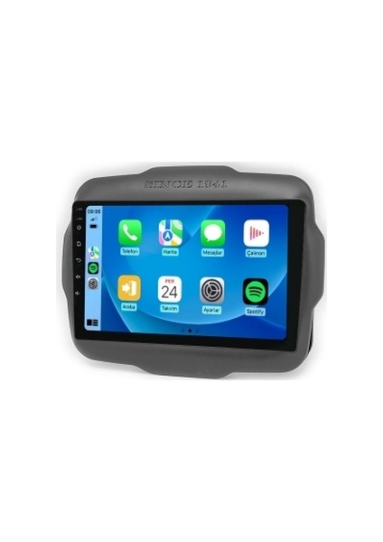 Jeep Renegade 2016-2021 4gb Ram 32GB Hafıza 4 Çekirdek Carplay Kamera Android Multimedya