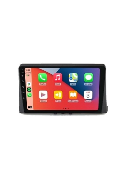 Opel Combo 2019-2024 6gb Ram 64GB Hafıza 8 Çekirdek Carplay Kamera Android Multimedya fiyatları