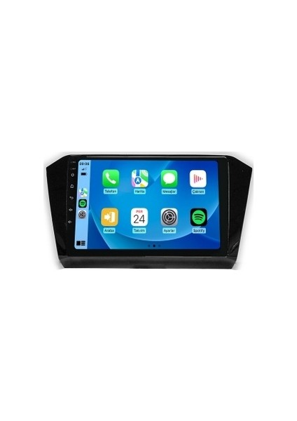 Volkswagen Passat B8 2015-2022 6gb Ram 128GB Hafıza 8 Çekirdek Carplay Kamera Android Multimedya