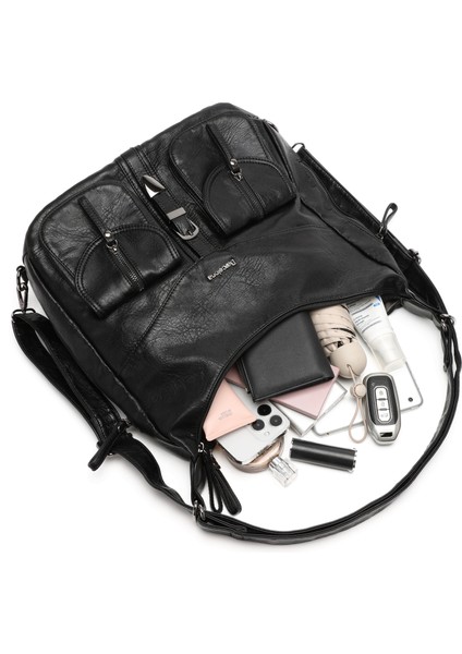 Yıkama Deri Hem Sırt Hem Omuz Kadın Çantası 21-K Barcelona 1936 fırsatları