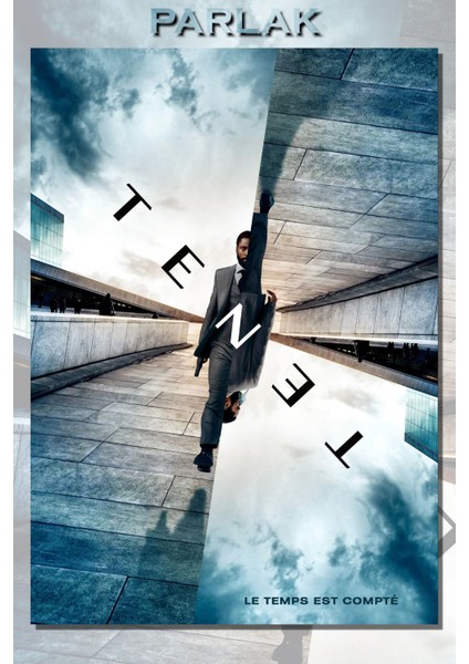 Tenet Çerçevesiz Film Tablo,poster - Duvar Kağıdı Yüksek Kaliteli Baskı