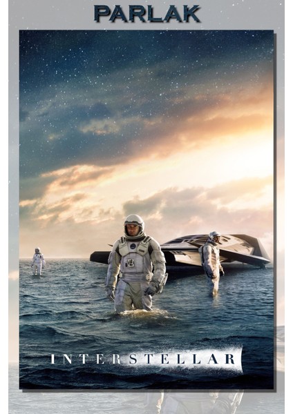 Yıldızlararası, Interstellar Çerçevesiz Film Tablo,poster - Duvar Kağıdı Yüksek Kaliteli Baskı