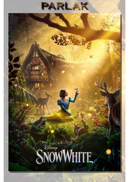 Pamuk Prenses, Snow White Çerçevesiz Film Tablo,poster - Duvar Kağıdı Yüksek Kalite Baskı
