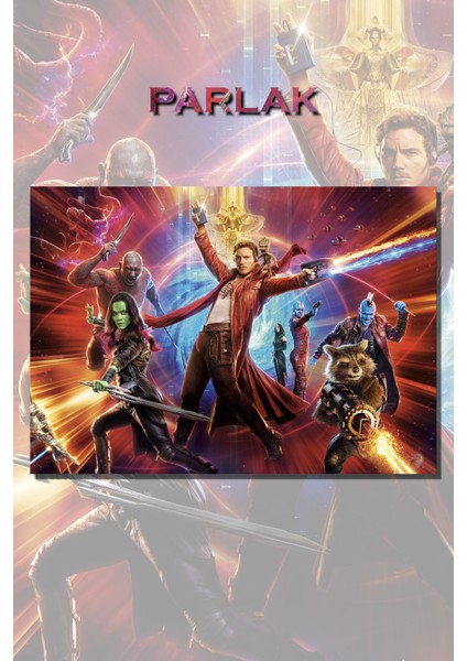 Galaksinin Koruyucuları Çerçevesiz Film Tablo,poster - Duvar Kağıdı Yüksek Kaliteli Baskı