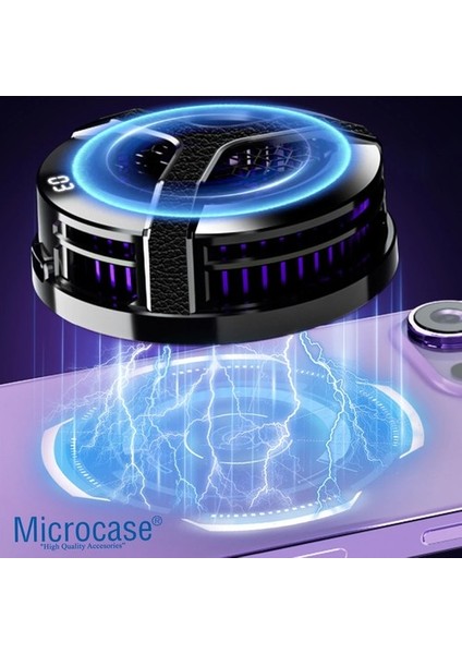 S9 Usb'den Manyetik Sıcaklık Göstergeli Rgb Işıklı Hızlı Soğutma Cep Telefonu Soğutucu Fan modelleri