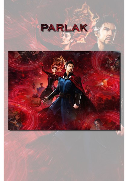 Doctor Strange Çerçevesiz Film Tablo,poster - Duvar Kağıdı Yüksek Kaliteli Baskı