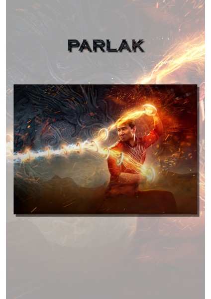 Shang Chi ve 10 Halka Efsanesi Çerçevesiz Film Tablo,poster - Duvar Kağıdı Yüksek Kaliteli Baskı