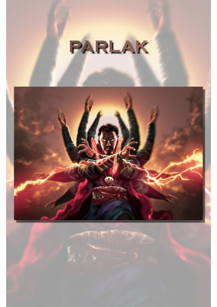 Doctor Strange Çerçevesiz Film Tablo,poster - Duvar Kağıdı Yüksek Kaliteli Baskı
