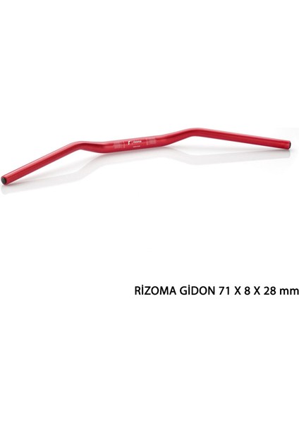 Universal Rizoma Gidon Kırmızı 71 x 8 x 28 mm