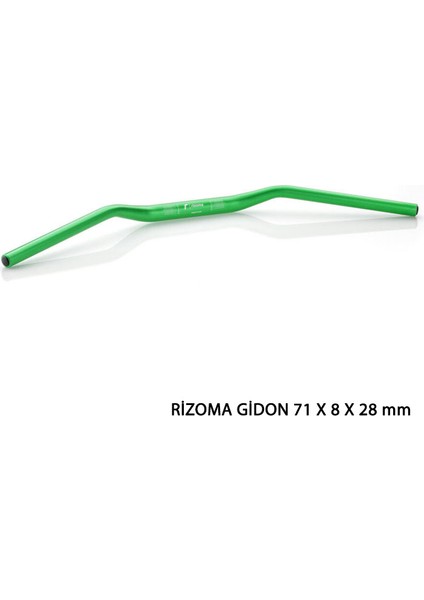 Universal Rizoma Gidon Yeşil 71 x 8 x 28 mm