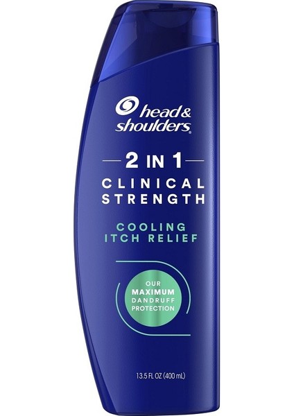 Head & Shoulders 2in1 Cooling Itch Relief 400ML Shampoo