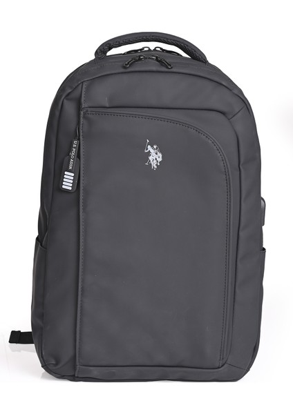 Siyah Laptop Sırt Çantası PLEVRYD2357 – Su Geçirmez, USB Girişli, Günlük ve Ofis Kullanımı