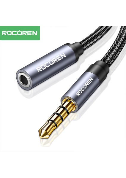 3.5mm Hi-Fi Trrs Jack Aux Ses Uzatma Kablosu 3 Metre