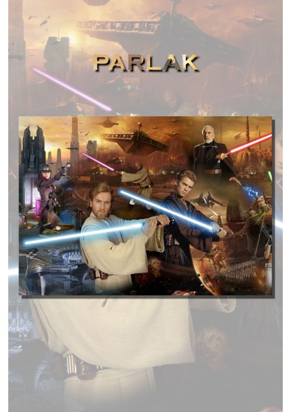 Star Wars Çerçevesiz Film Tablo,poster - Duvar Kağıdı Yüksek Kaliteli Baskı
