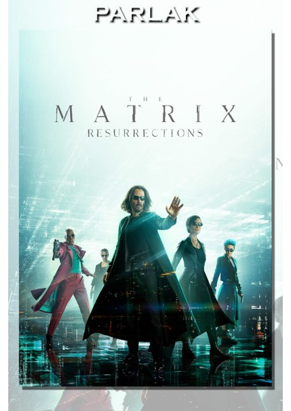 The Matrix Çerçevesiz Film Tablo,poster - Duvar Kağıdı Yüksek Kaliteli Baskı