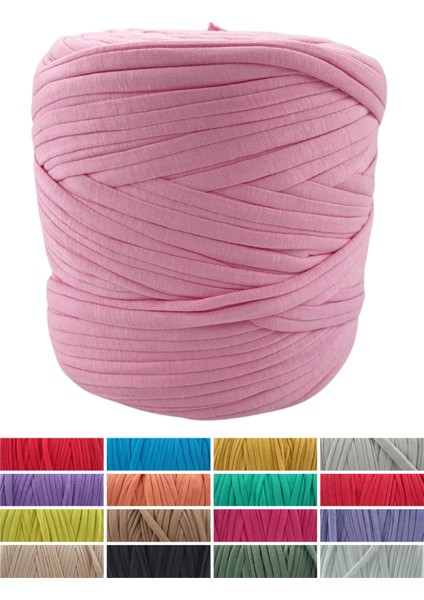 Açık Pembe 101 Penye İp Büyük Boy 650 gr 130 mt