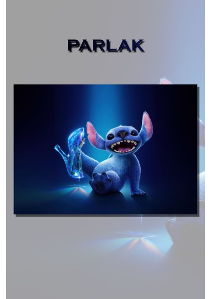 Lilo ve Stiç, Stitch Çerçevesiz Film Tablo,poster - Duvar Kağıdı Yüksek Kaliteli Baskı