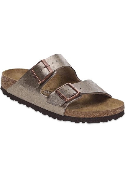 Arizona Bf Çift Toka Bronz Kadın Terlik