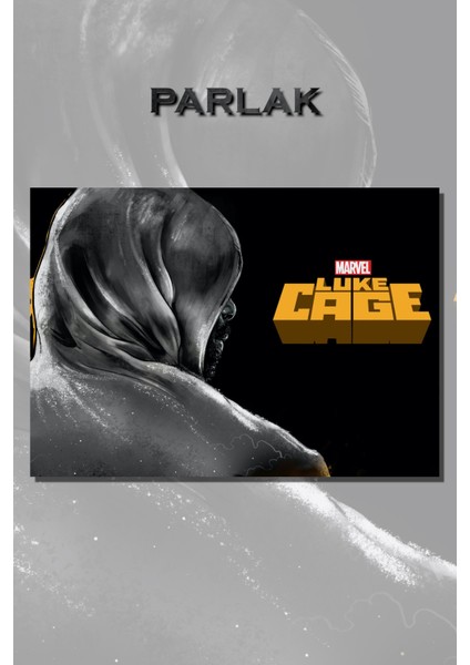 Luke Cage Çerçevesiz Dizitablo,poster - Duvar Kağıdı Yüksek Kaliteli Baskı
