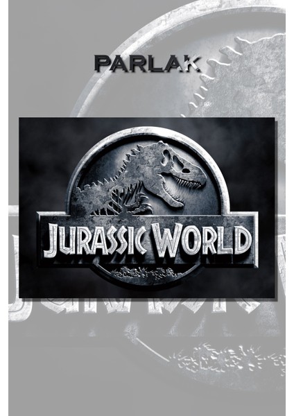 Jurassic Park Çerçevesiz Filmtablo,poster - Duvar Kağıdı Yüksek Kaliteli Baskı