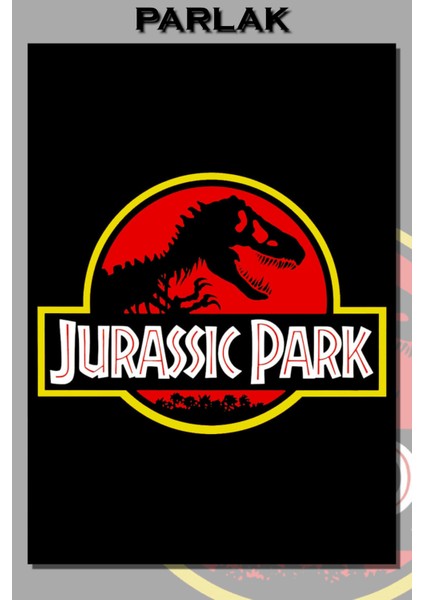 Jurassic Park Çerçevesiz Filmtablo,poster - Duvar Kağıdı Yüksek Kaliteli Baskı