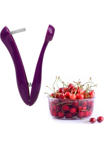 Pratik Kolay Zeytin ve Vişne Çekirdeği Çıkarma Aleti Aparatı (4172)