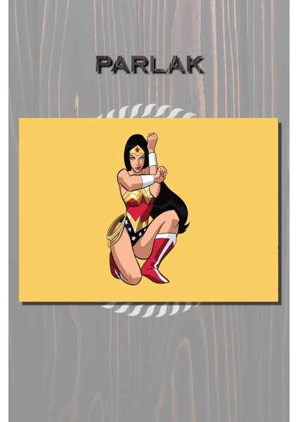 Wonder Woman Çerçevesiz Film Tablo , Poster - Duvar Kağıdı Yüksek Kaliteli Baskı