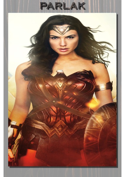 Wonder Woman Çerçevesiz Film Tablo , Poster - Duvar Kağıdı Yüksek Kaliteli Baskı