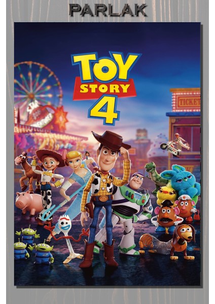 Toy Story, Oyuncak Hikayesi Çerçevesiz Film Tablo , Poster - Duvar Kağıdı Yüksek Kaliteli Baskı
