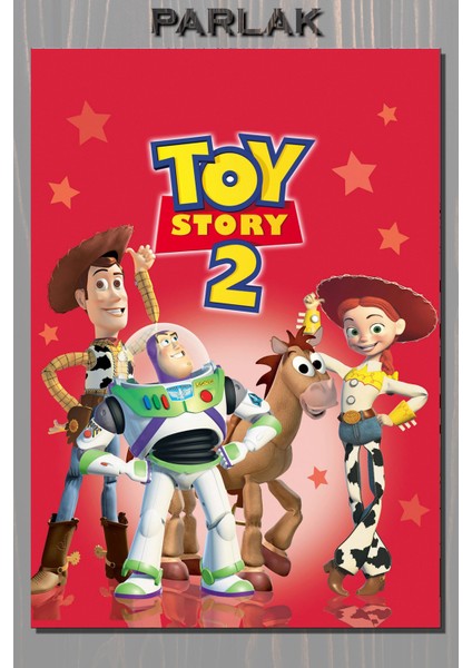 Toy Story, Oyuncak Hikayesi Çerçevesiz Film Tablo , Poster - Duvar Kağıdı Yüksek Kaliteli Baskı
