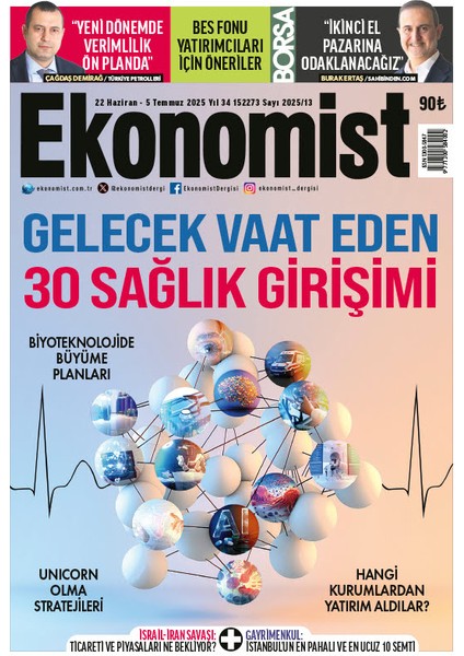 Ekonomist Dergi 22 Haziran - 5 Temmuz 2025