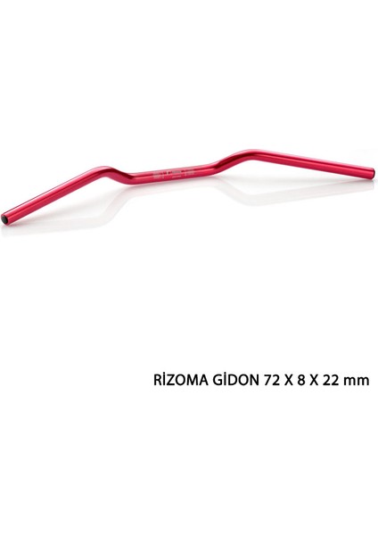 Universal Rizoma Gidon Kırmızı 72 x 8 x 22 mm