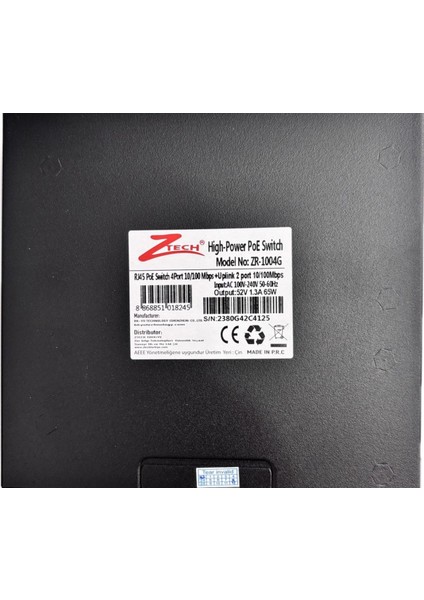 Por Switch Ztech fiyatları