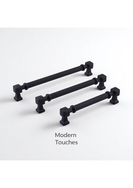 Grip Desenli Mat Siyah Metal Kulp 128 mm Mobilya Çekmece Mutfak Dolabı Dolap Modern Kapak Kulpları modelleri