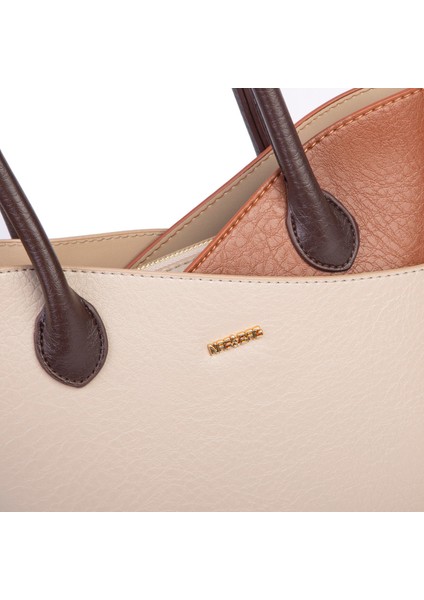 Kadın El ve Omuz Çantası Premium Seri Kum Taba Kahve Victoria fiyatları